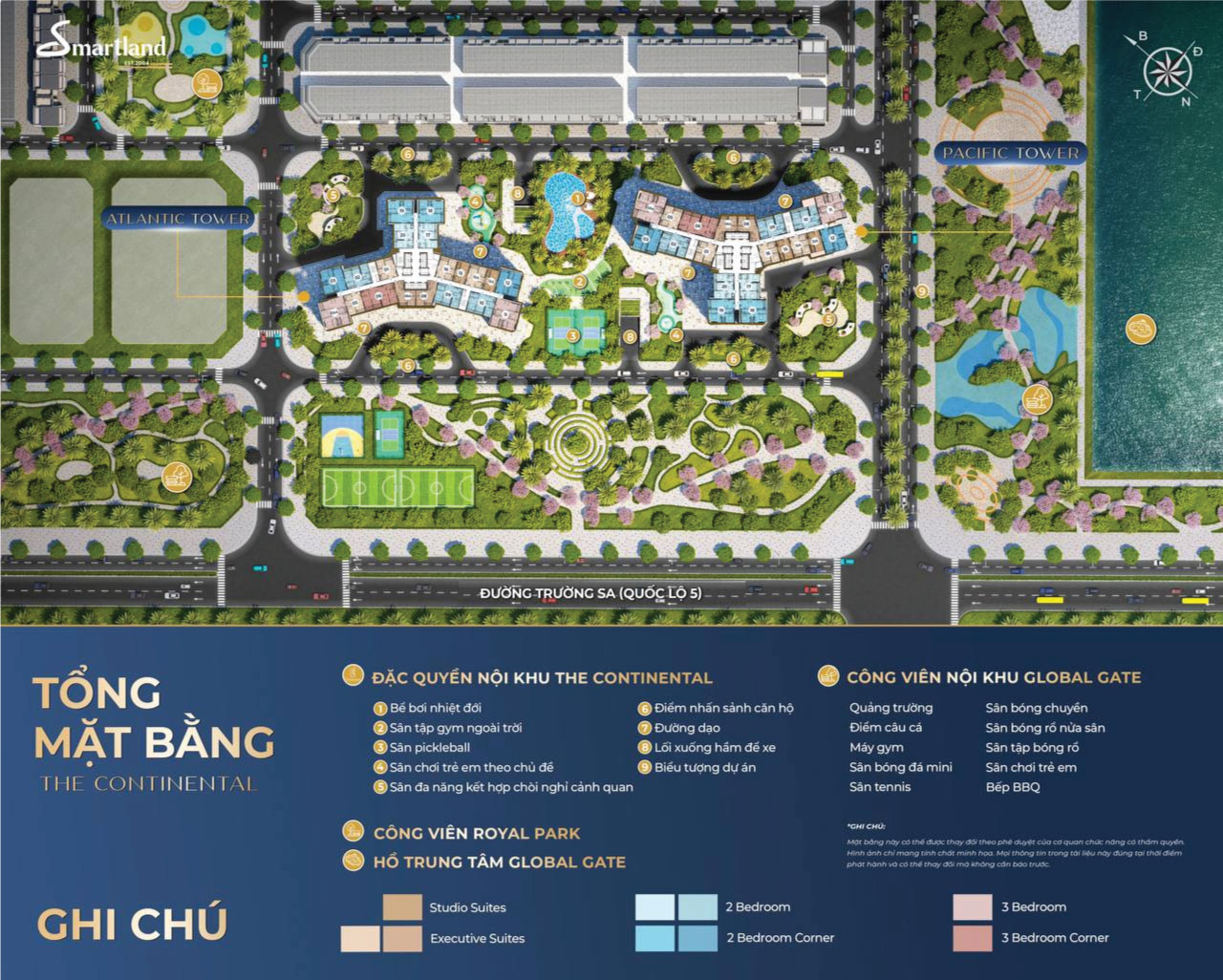 mặt bằng tiện ích imperia signature